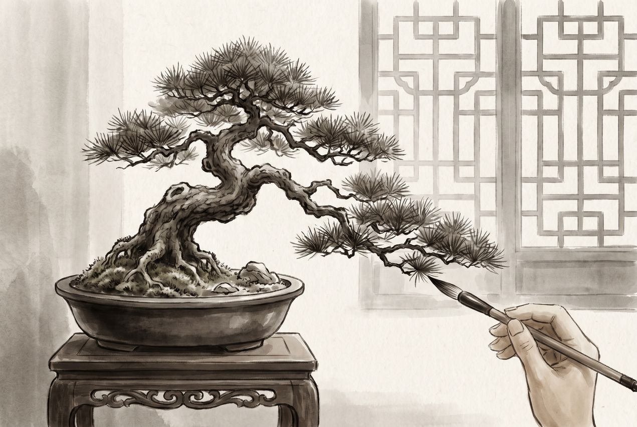 免费菠萝案头清供盆景制作视频教程 - www.gz965752.cn